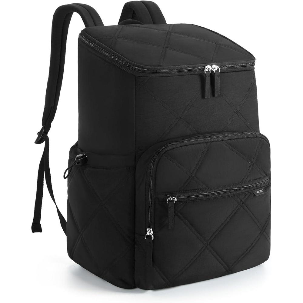 imageTOURIT Insulated Backpack Cooler 30 Cans Waterproof Leakproof Soft Cooler Bag Beach Travel Picnic Camping
