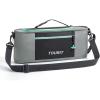 imageTOURIT Cooler Bag  6Can Insulated Sleeve Small Soft Golf Accessories for Men Fits Discreetly in Golf BagGrey