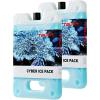 imageTOURIT Ice Pack for Lunch Box875 x 55Reusable Long Lasting for Lunch and Cooler BagCamping Beach Picnics Fishing and More2 PackBlue
