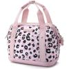 imageTOURIT Insulated Lunch Bag for Women Adults Reusable Leakproof Tote with Handle for Office Work Picnic Pink LeopardPink Leopard