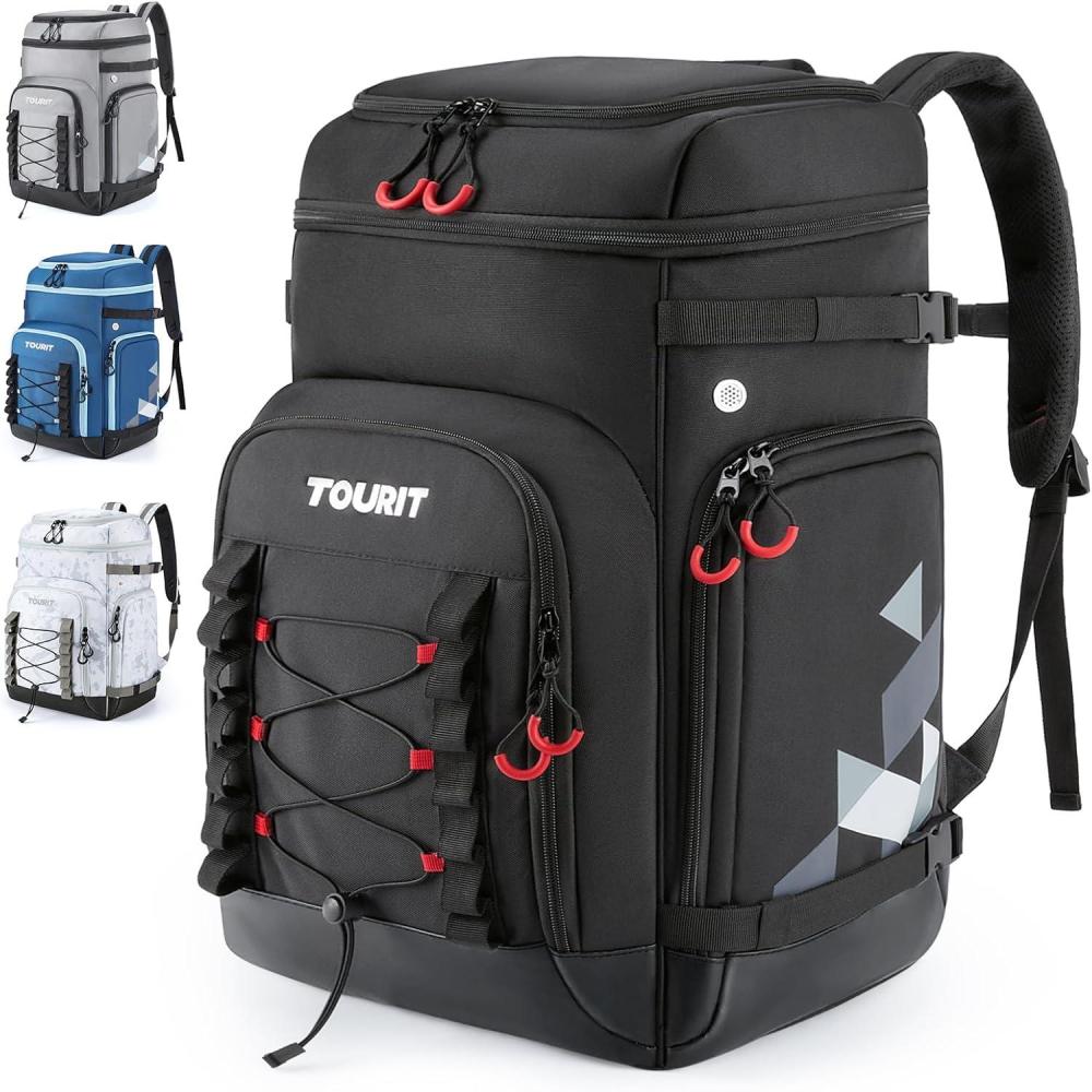 image:imageTOURIT Ski Boot Bag Snowboard Backpack 5560L Waterproof Unisex Helmet and Accessories Carrying Bag