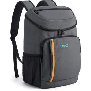 TOURIT Cooler Backpack Lightweight Insulated Backpack Cooler Leak-Proof for Men and Women, Sports Fan Coolers(01-Dark Gray)